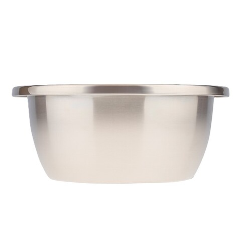 Миска универсальная с бортом, 24 см, нержавеющая сталь 0,8 мм, объем 2,4 л