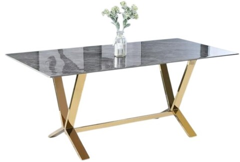 Стол обеденный Ist Casa Дориан, 180х90х75 см, серый мрамор