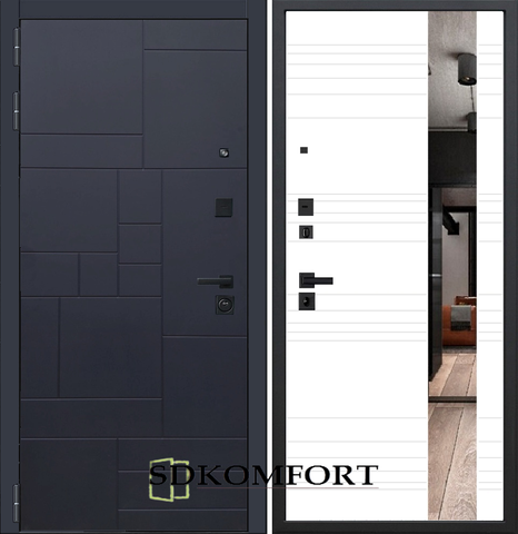 Белый матовый