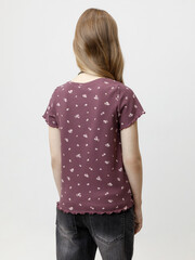 фуфайка  для девочки  КР 302814/бордовый 1411 Н068.1 к653