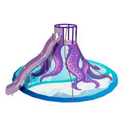 Горка скалодром «Лава-Спуск» 10×10×4,4 м