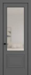 Дверь 02V ELEGANT Матовый Темно-серый