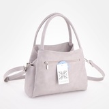 Сумка Саломея 214 итальянский светло-серый