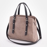 Сумка Саломея 166 македония тауп + черный