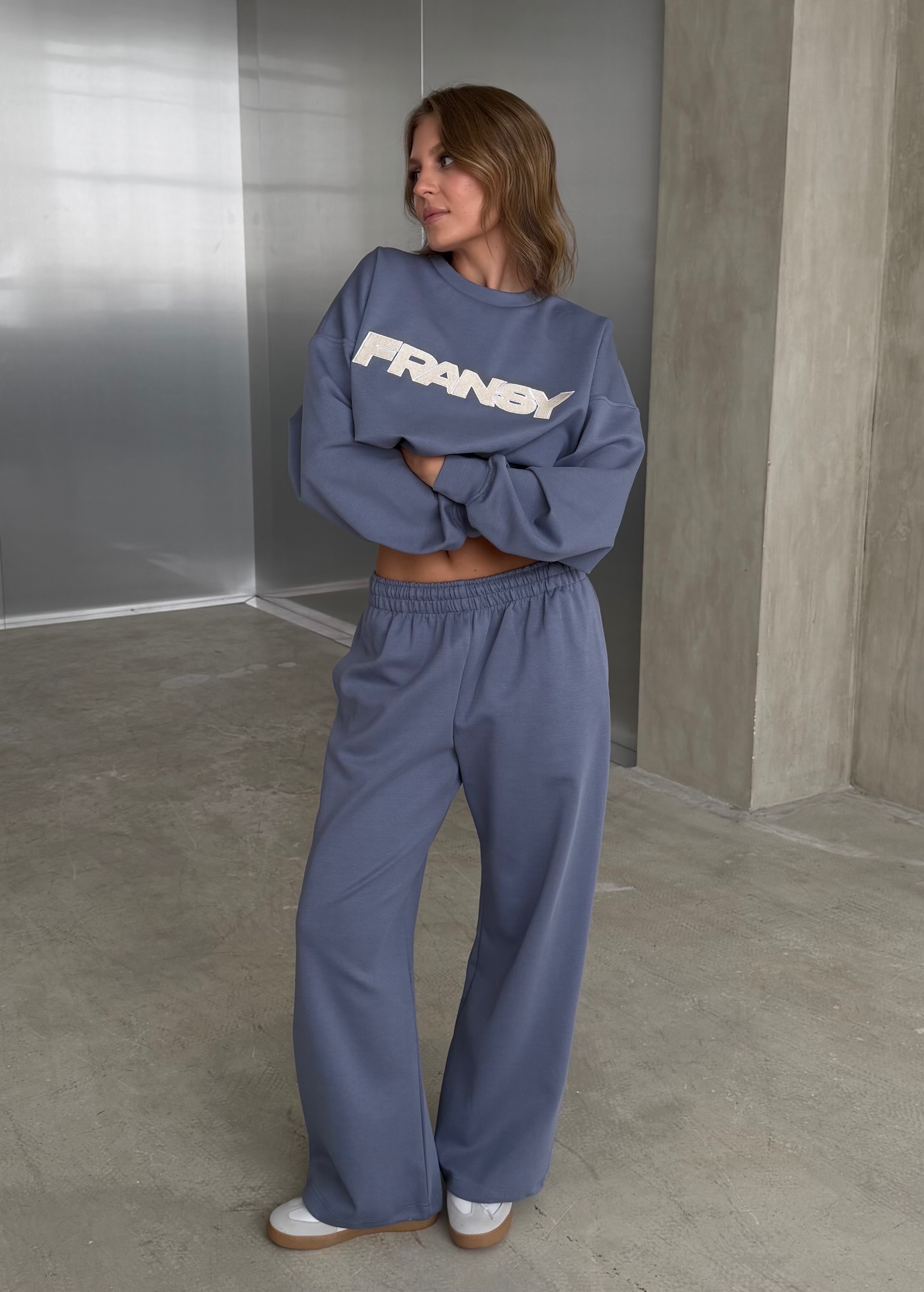 Свитшот FRANSY, синий туман