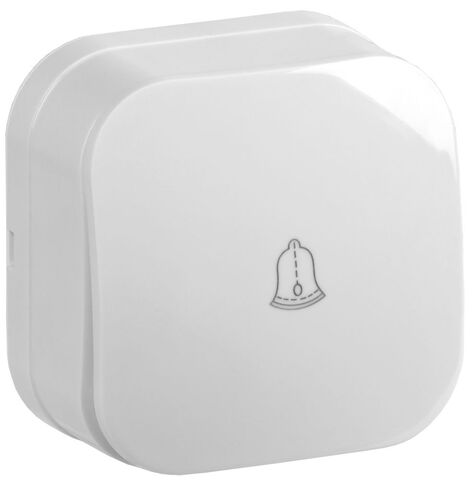 GLORY Выключ. 1-кл. самовозв. о/у 10А ВСс20-1-0-ХБ белый IEK