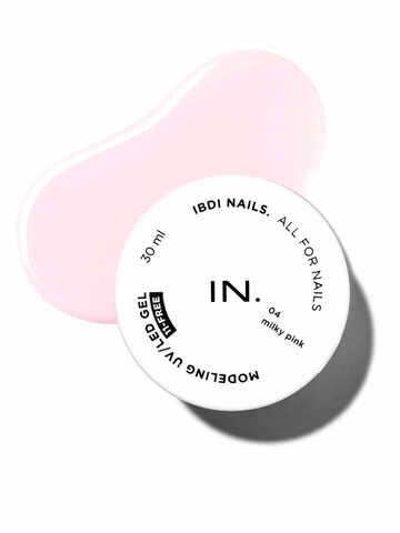 Гель моделирующий IBDI NAILS 04 Milky Pink 30мл