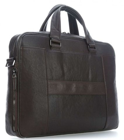 Сумка мужская Piquadro Black Square CA4027B3/TM тёмно-коричневый натур.кожа