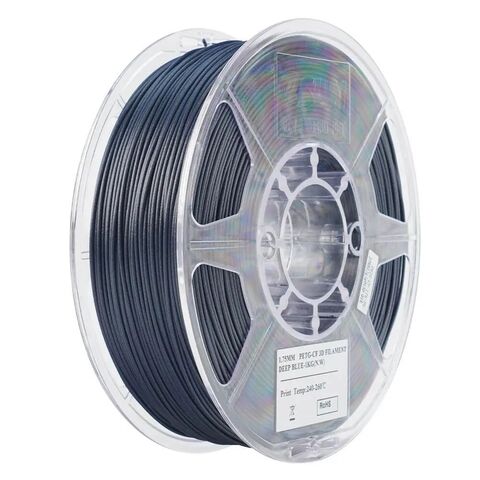 Пластик для 3D-печати eSUN PETG-CF, 1,75 мм, 1 кг, тёмно-синий, PETG-CF175D-U1TZ1