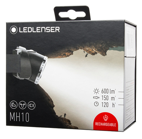 Фонарь налобный Led Lenser MH10 600 lm (501513)