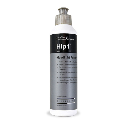 KOCH Headlight Polish 1 шаг, абразивная паста для полировки фар, 250мл.