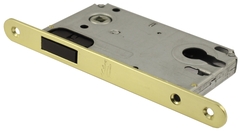 Замок под цилиндр магнитный M85SB (мат. золото)