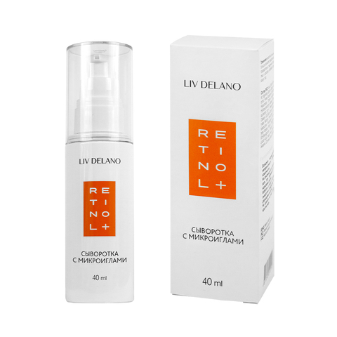 Liv-delano Retinol Сыворотка для лица с микроиглами, 40 мл