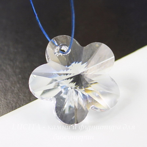 6744 Подвеска Сваровски Цветочек Crystal (12 мм)