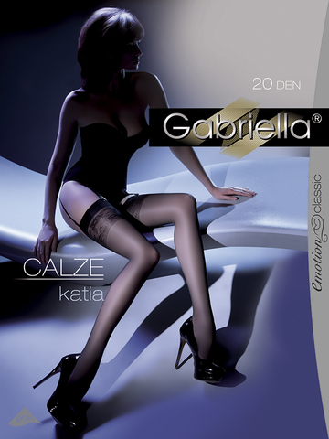 Чулки под пояс 20 den GABRIELLA 227 KATIA