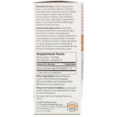 21st Century, Herbal Slimming Tea, Orange Spice, Caffeine Free, 24 Tea Bags, 1.7 oz (48 g)