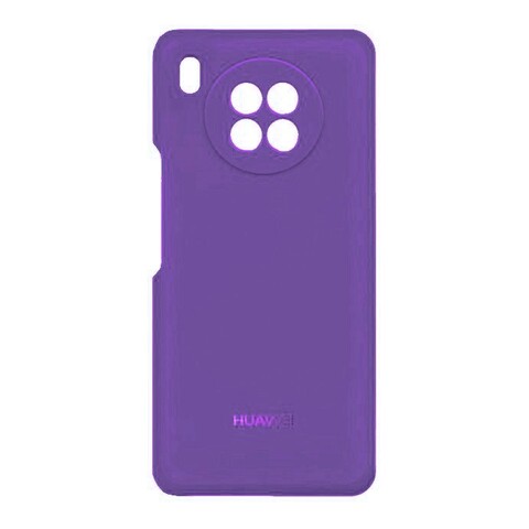 Силиконовый чехол Silicone Cover для Honor 50 Lite (Фиолетовый)