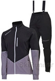 Лыжный утепленный костюм Noname On The Move 19 Black-Grey