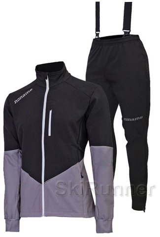 Лыжный утепленный костюм Noname On The Move 19 Black-Grey