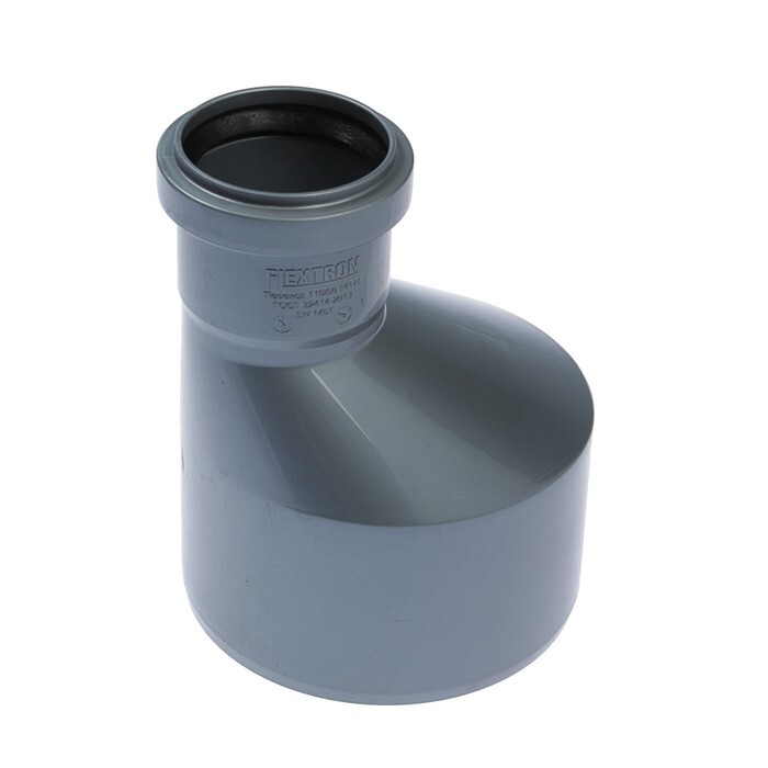 Переход канализационный FLEXTRON, бутылочный, d=110х50 мм (арт. 4615881 ...