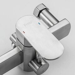 Смеситель для ванны, Frap, с картриджем, нерж, F22805