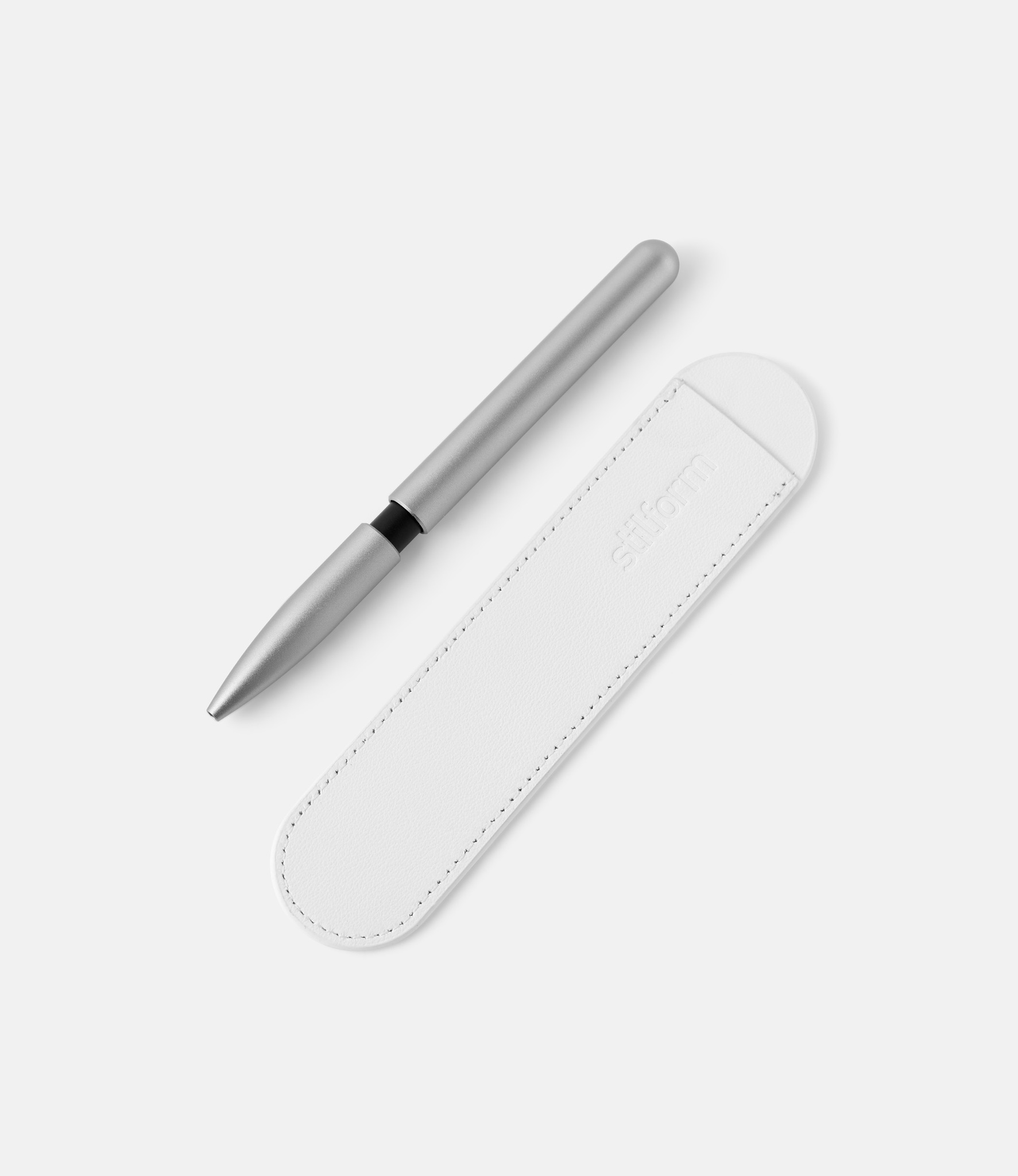 Stilform Leather Pouch White — чехол для ручки
