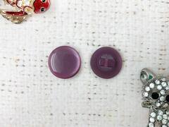 Пуговицы блузочные на ножке "карамелька", d 1,5 см, лиловый