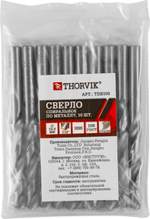Thorvik TDB075 Сверло спиральное по металлу HSS, d7.5 мм 52410