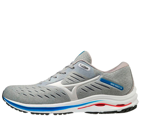 Кроссовки беговые Mizuno Wave Rider 24 Silver мужские