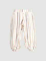 Брюки оверсайз Mjölk Ecru Stripes