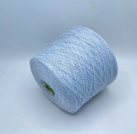 Loro Piana (пр.Италия), art.Coarsehair,2/11 550м/100гр,100% Кашемир , цвет- Голубой меланж, арт.31337
