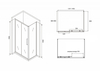 Abber Schwarzer Diamant AG30140BH-S90B Душевой уголок, 140x90x195, цвет: чёрный