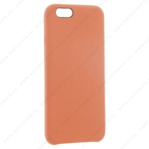 Накладка Silicone Case для Apple iPhone 6s/ 6 оранжевый