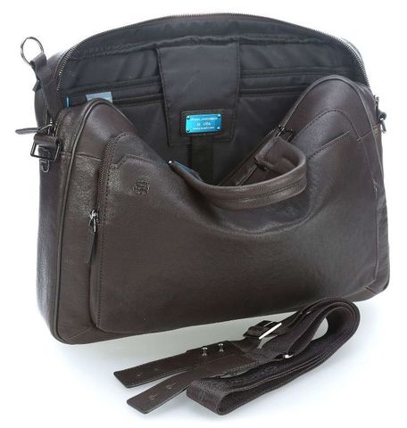 Сумка мужская Piquadro Black Square CA4027B3/TM тёмно-коричневый натур.кожа