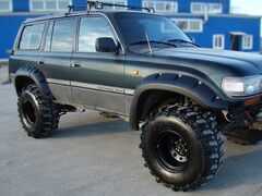 Расширители арок Toyota Land Cruiser 80 (перед- зад 130 мм)