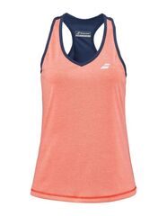 Топ теннисный Babolat Play Tank Top Women - fluo strike/estate blue