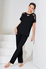 Женская пижама со штанами LISCA EMINENCE 23444_Черный