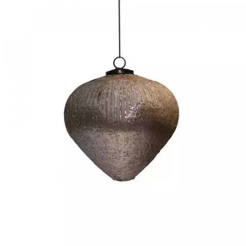 Новогодняя игрушка 15см Roomers Furniture бежевая