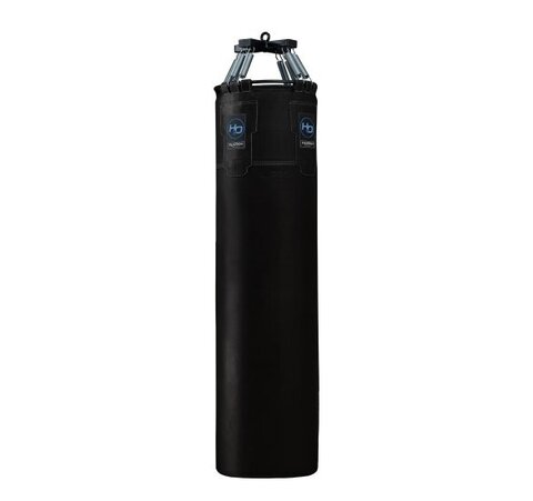 Водоналивной боксерский мешок H2O FILIPPOV. Кожа 180см/40см/70-140кг, черный