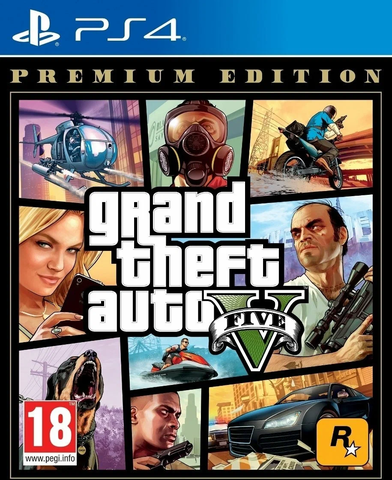 Игра Grand Theft Auto V: Premium Edition (PS4)