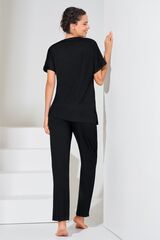 Женская пижама со штанами LISCA EMINENCE 23444_Черный