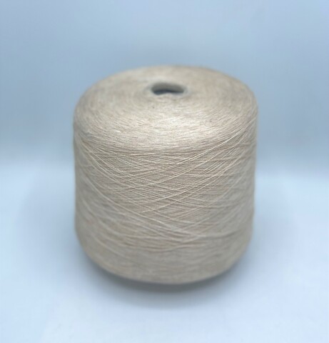 Filati Naturali (пр.Италия),art-Siria, 1/1800 1800м/100гр, 85%Крапива 15%Вискоза , цвет-Бежевый неоднотонный арт-23374