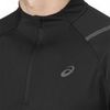 Рубашка беговая Asics Icon LS 1/2 Zip Black мужская Распродажа