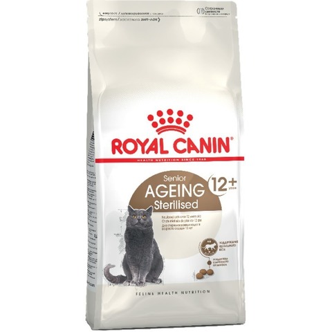 Royal Canin Ageing Sterilised 12+ (4 кг ) для стерилизованных кошек старше 12 лет