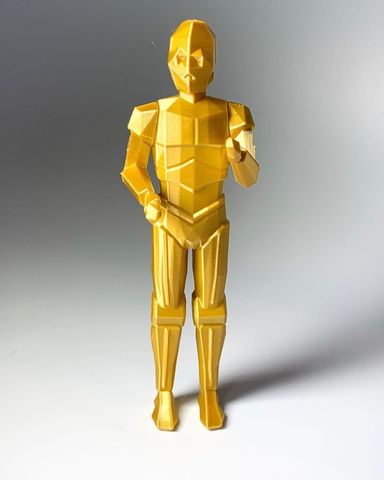 Катушка пластика eSilk-PLA Esun, 1.75 мм, 1 кг, золотая