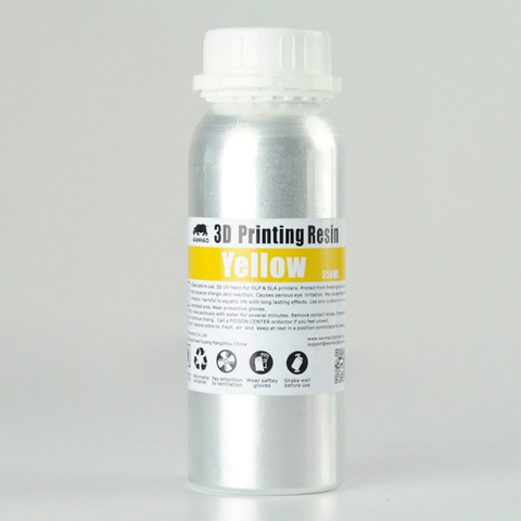 Фотополимер Wanhao, жёлтый (250 мл)