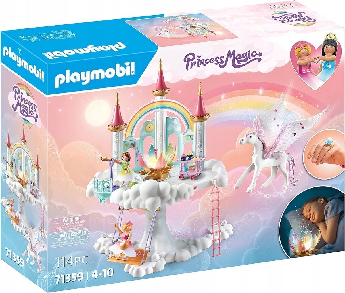 Конструктор Playmobil PRINCESS MAGIC - Небесный замок радуги - Плеймобиль  Волшебная принцесса 71359 купить в Москве | Доставка по России.