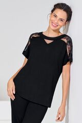 Женская пижама со штанами LISCA EMINENCE 23444_Черный