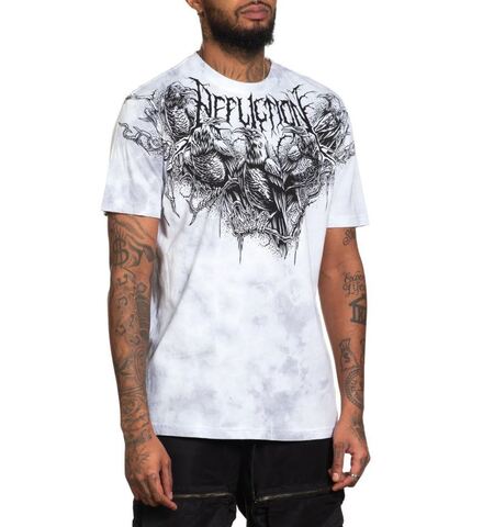 Affliction | Футболка мужская Mystery Tee A26090 справа