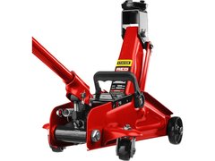 STAYER R-22 RED FORCE, в кейсе, 2 т, 125 - 320 мм, подкатной домкрат для легковых а/м, Professional (43152-2-K)
